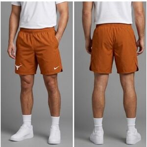 Nike Texas Longhorns Burnt Orange Training Shorts Mens Medium AQ3495-802